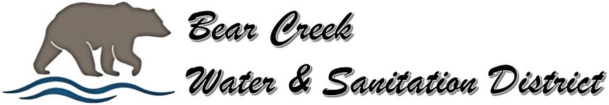 Bear Creek Water and Sanitation District Logo